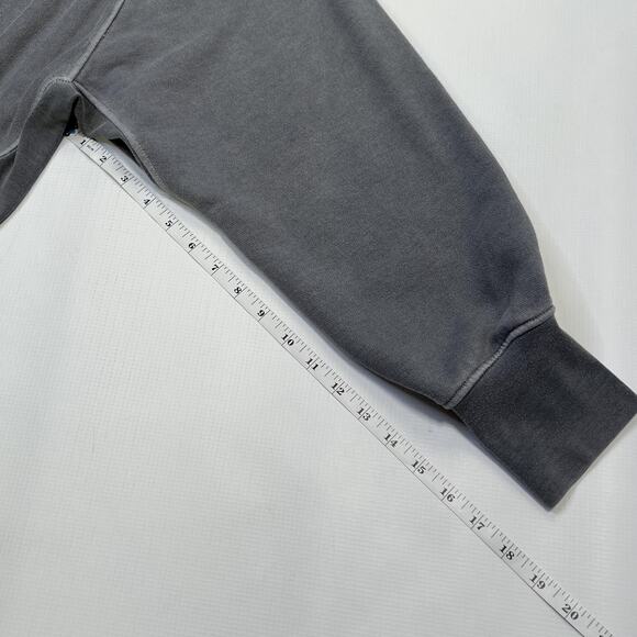 Free People Movement Sweatshirt Womens Small Gray Crewneck Pullover Pocket Cozy - Picture 11 of 11